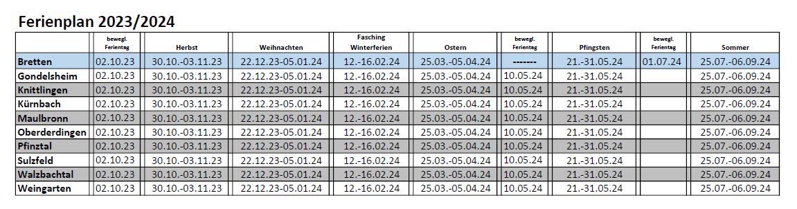 Ferienplan 2023 24