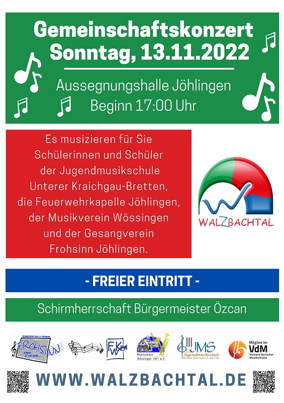 Plakat Gemeinschaftskonzert 13.11.22 Final 1